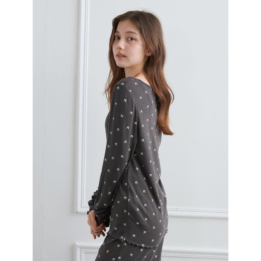 ジェラート ピケ] リボン柄ドレス PWCO184203 レディース ジェラート ピケ] リボン柄ドレス PWCO184203 レディース