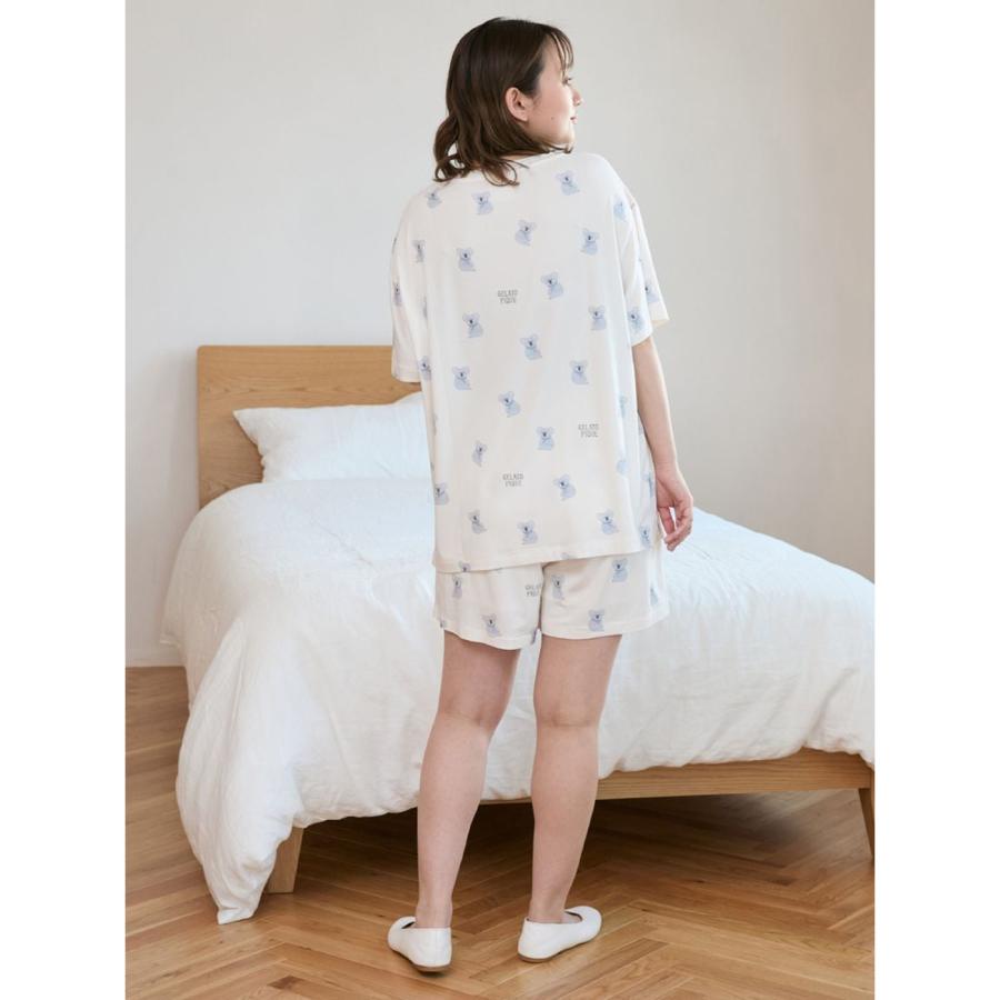 gelato pique（ジェラートピケ） SALE10%OFF 接触冷感 コアラ柄Tシャツ