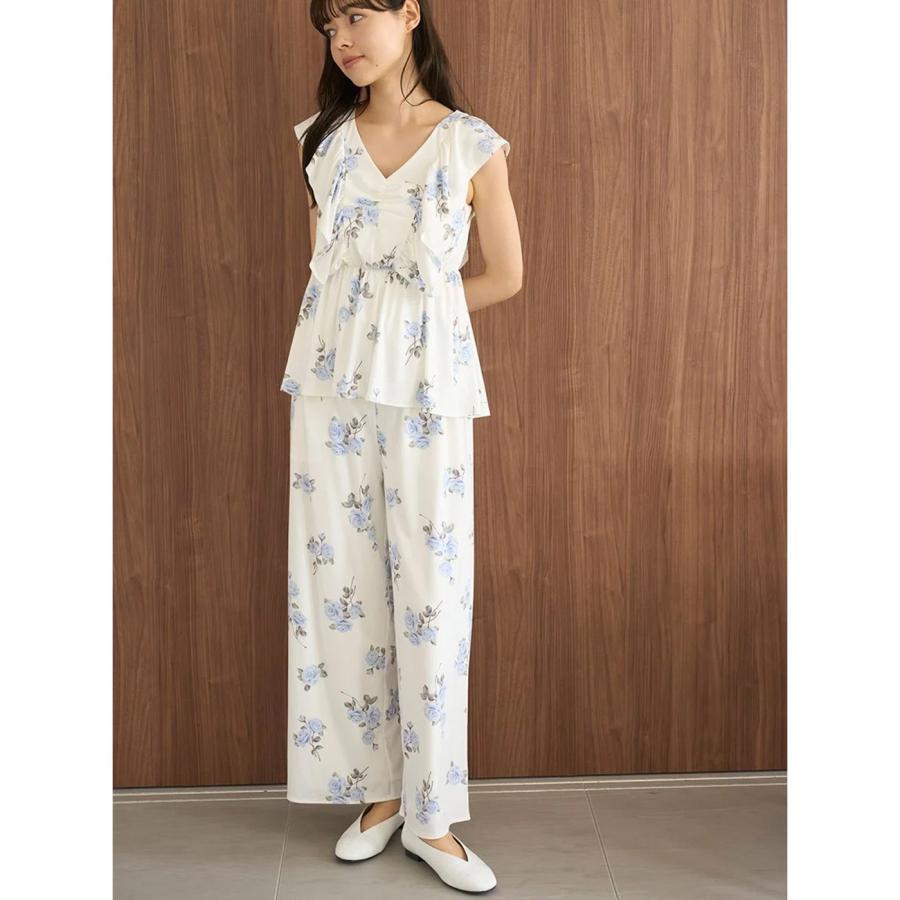 gelato pique ジェラートピケ 中花柄カップインプルオーバー