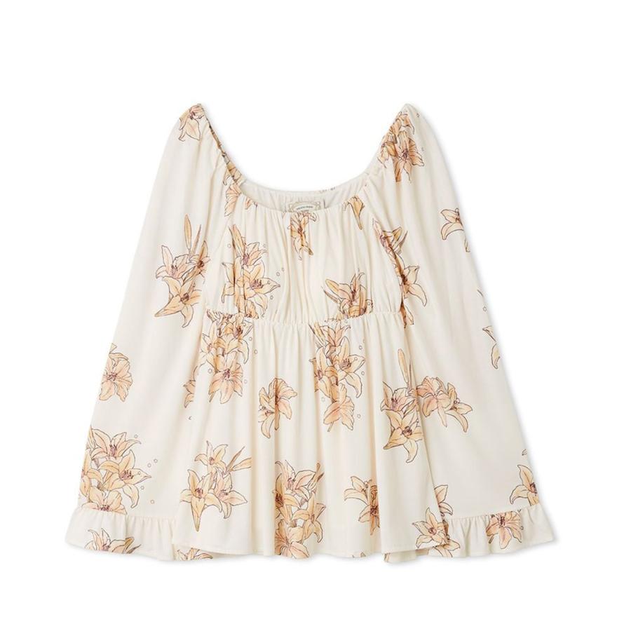 gelato pique（ジェラートピケ） SALE30%OFF MUCHA リリー柄カップ