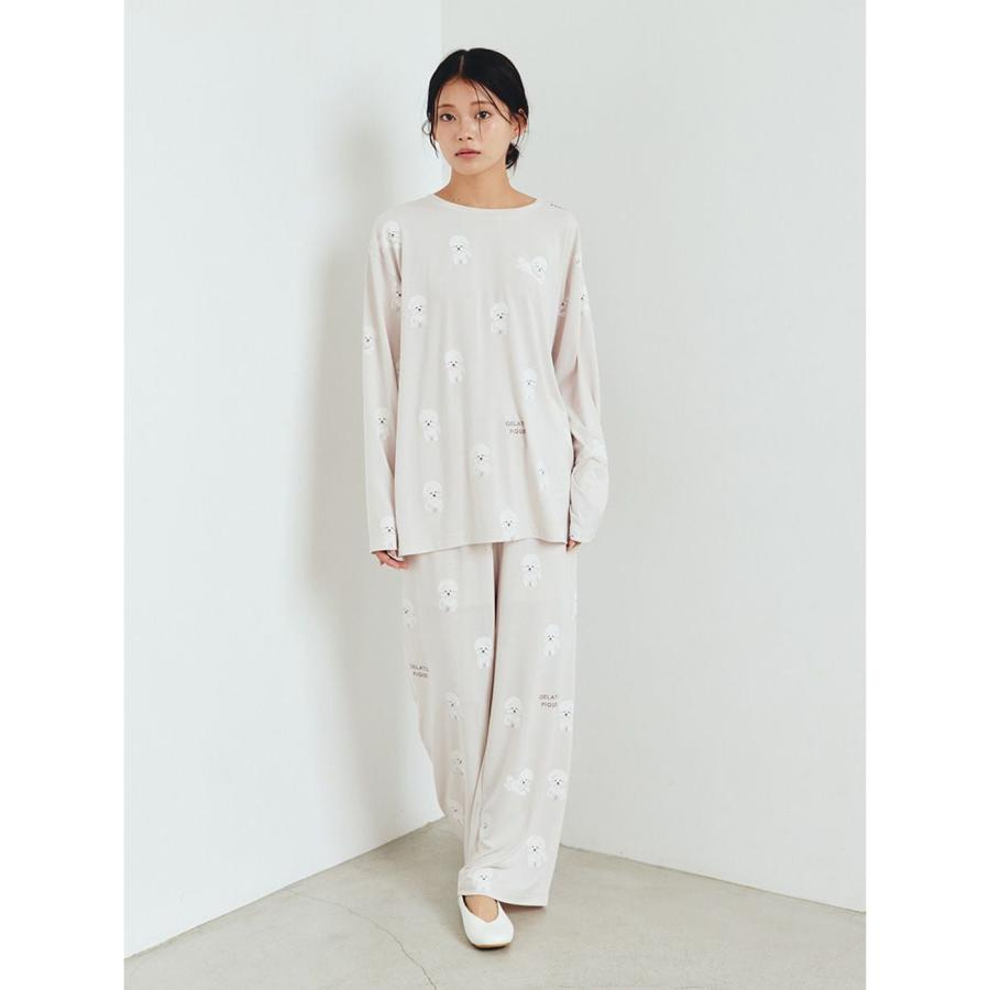 ジェラートピケ　ルームウェアセット ホワイト　ノルディック柄 Amazon.co.jp: ジェラートピケ キッズアンドベイビー ベビー