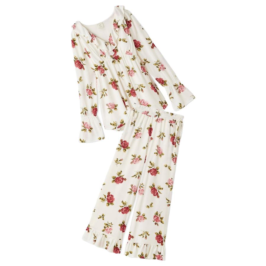 gelato pique（ジェラートピケ） SALE20%OFF ヴィンテージローズ柄プル