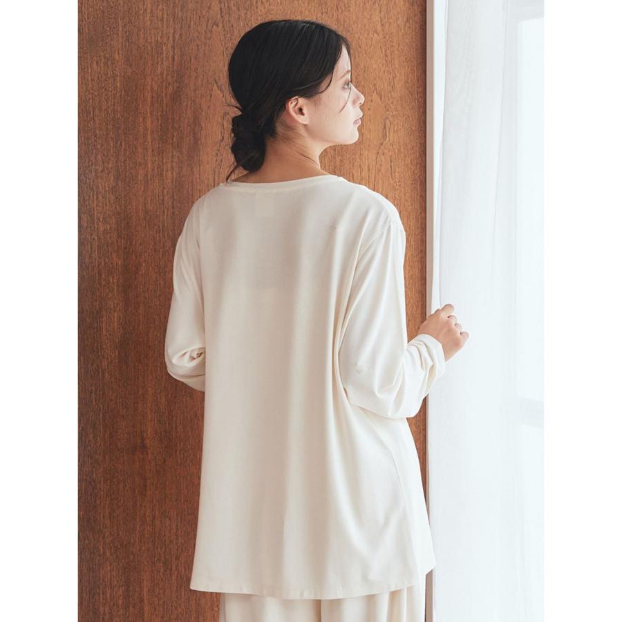 gelato pique ジェラートピケ レーヨンロゴロンT&ロングパンツ