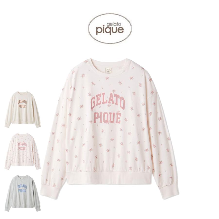gelato pique（ジェラートピケ） SALE20%OFF カレッジロゴロンT