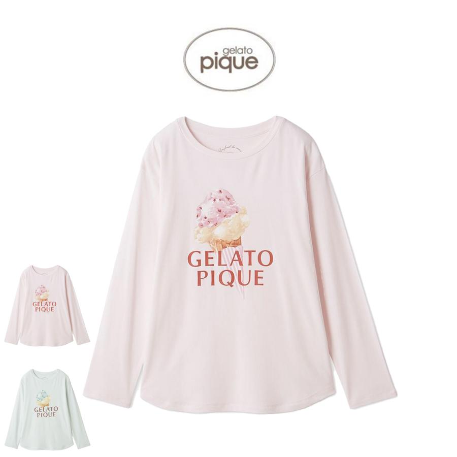 gelato pique（ジェラートピケ） アイスワンポイントロンT pwct261264