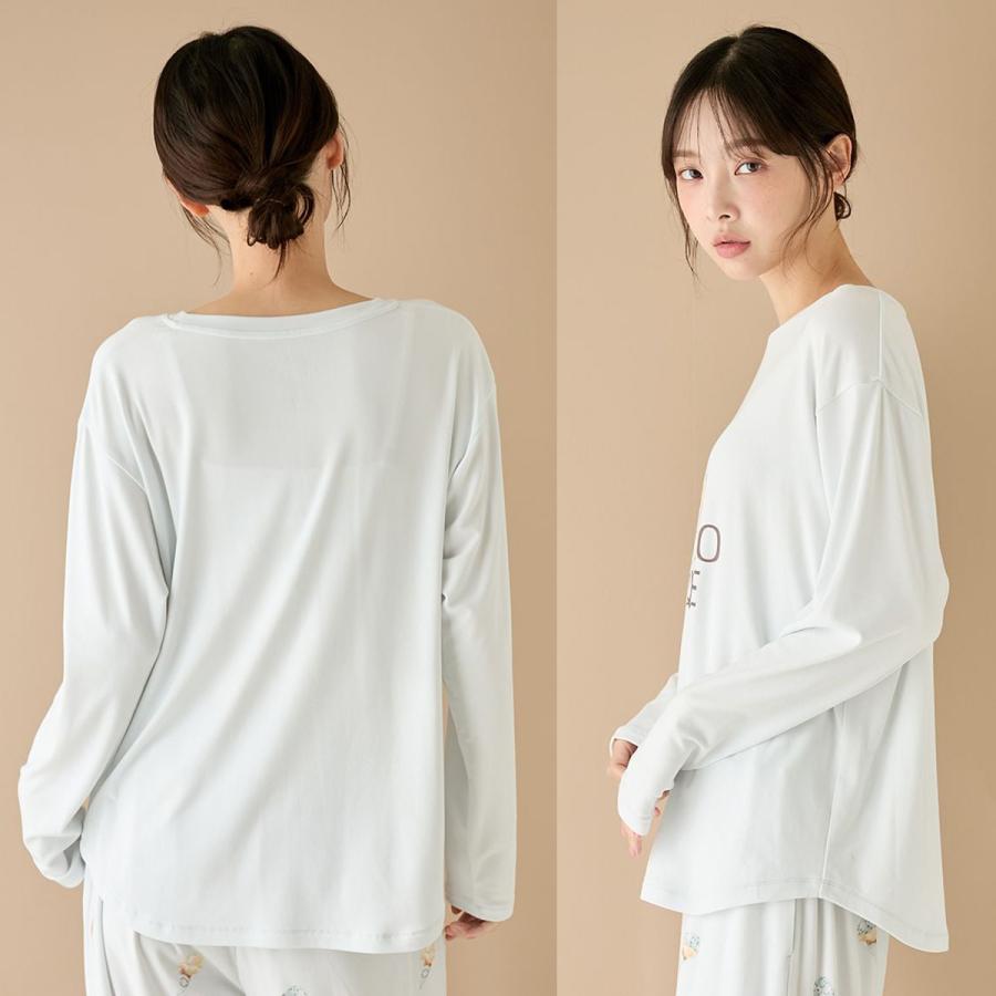 gelato pique（ジェラートピケ） アイスワンポイントロンT&アイス柄