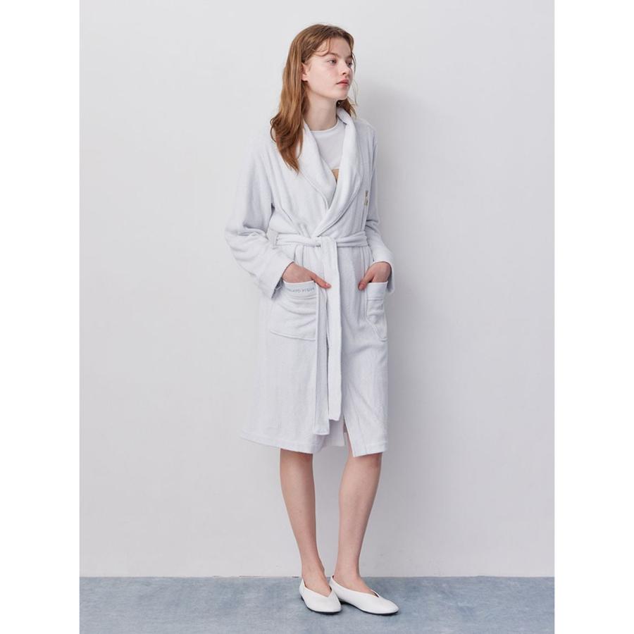 gelato pique（ジェラートピケ） 吸水パイルベア刺繍ガウン pwct261275