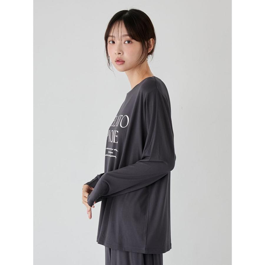 gelato pique（ジェラートピケ） レーヨンロゴロンT pwct261387