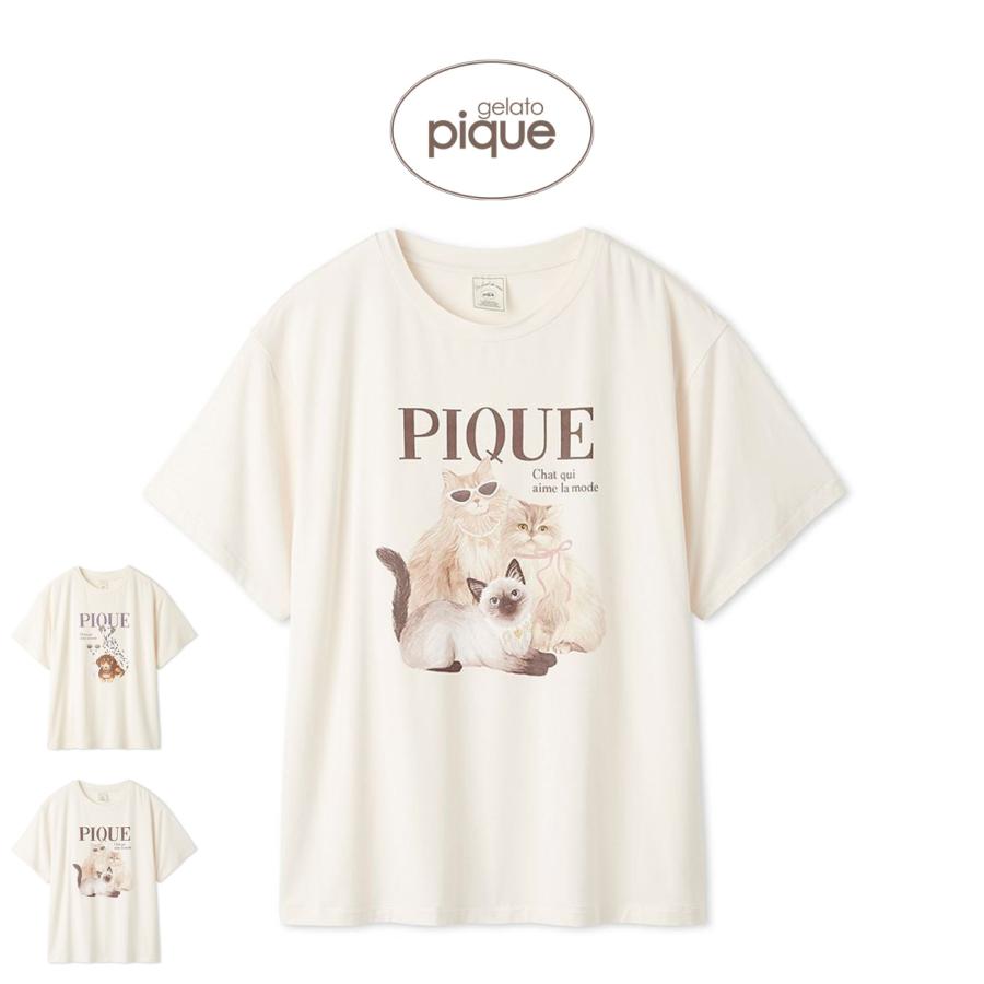 gelato pique（ジェラートピケ） 接触冷感 ファッションCATS&DOGSワン
