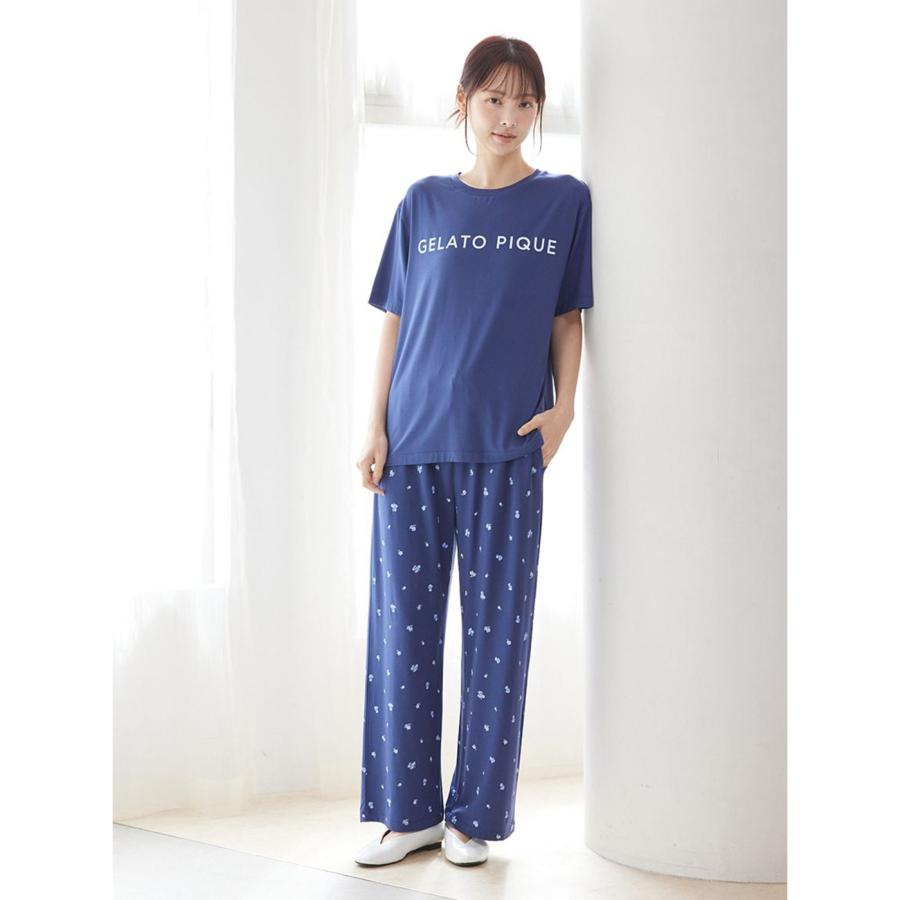 gelato pique（ジェラートピケ） 接触冷感 モチーフ4柄Tシャツ
