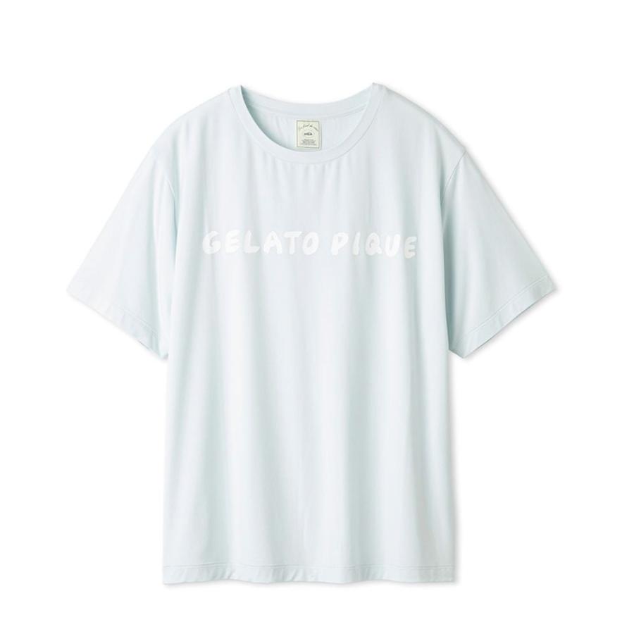 gelato pique（ジェラートピケ） 接触冷感 モチーフ4柄Tシャツ