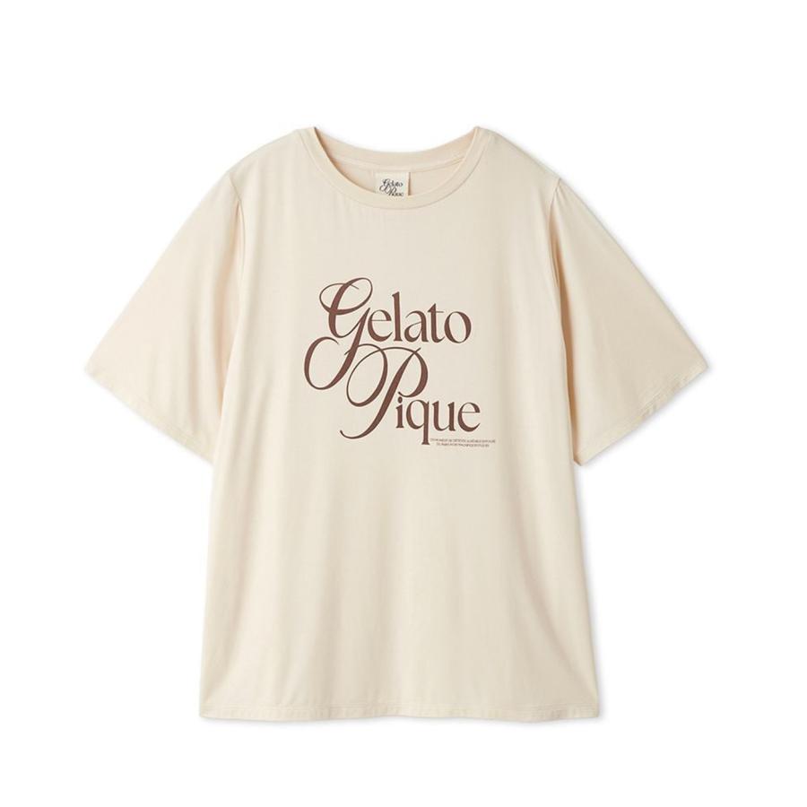 gelato pique（ジェラートピケ） IFMC. 接触冷感 レーヨンロゴTシャツ