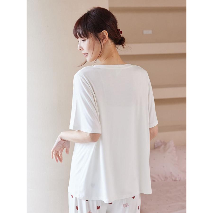 gelato pique（ジェラートピケ） 接触冷感 ケーキワンポイントTシャツ