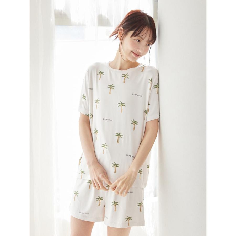 gelato pique（ジェラートピケ） 接触冷感 サマーモチーフ4柄Tシャツ