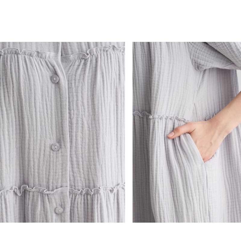 Gelato Pique ジェラートピケ ルームウェア 通販 マタニティガーゼティアードドレス Pwfo ワンピース 妊婦服 妊婦さん 出産祝い Pwfo セレクトショップムー ヤフー店 通販 Yahoo ショッピング