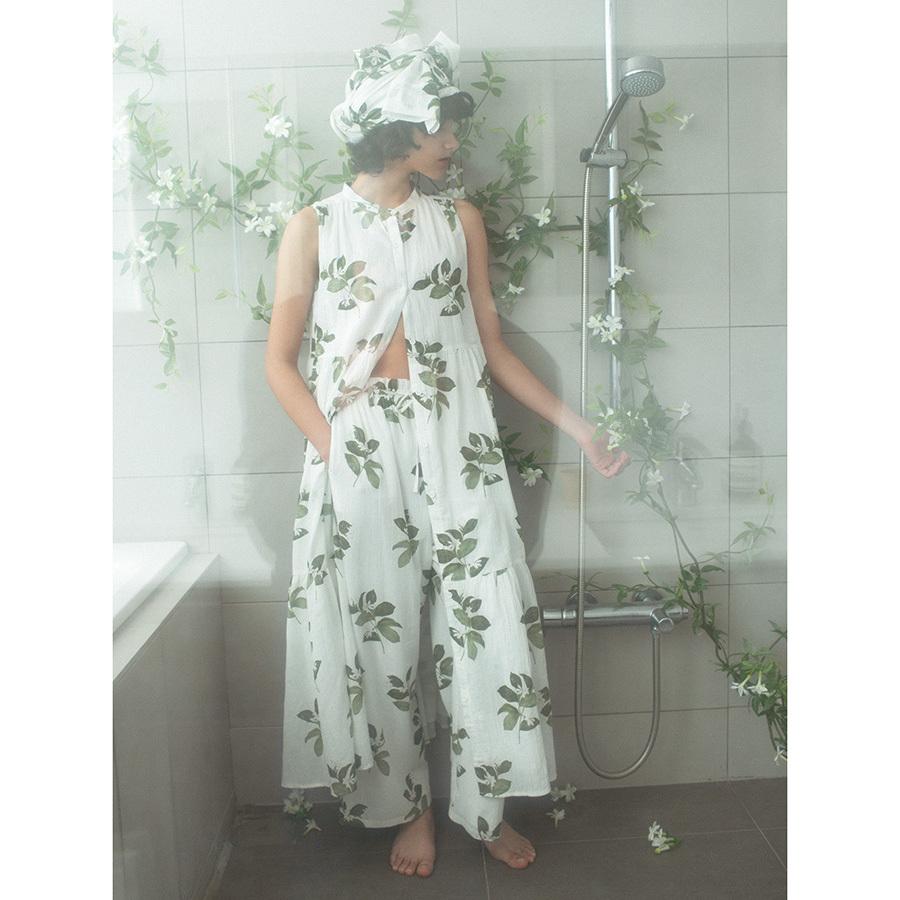 Gelato Pique ジェラートピケ ルームウェア 通販 ジャスミンモチーフノースリーブドレス Pwfo レディース 21夏 ジェラピケ ワンピース 部屋着 Pwfo セレクトショップムー 通販 Yahoo ショッピング