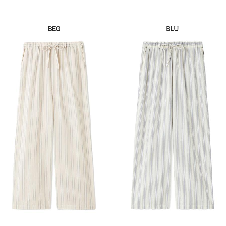 gelato pique（ジェラートピケ） SALE20%OFF 先染めストライプロング