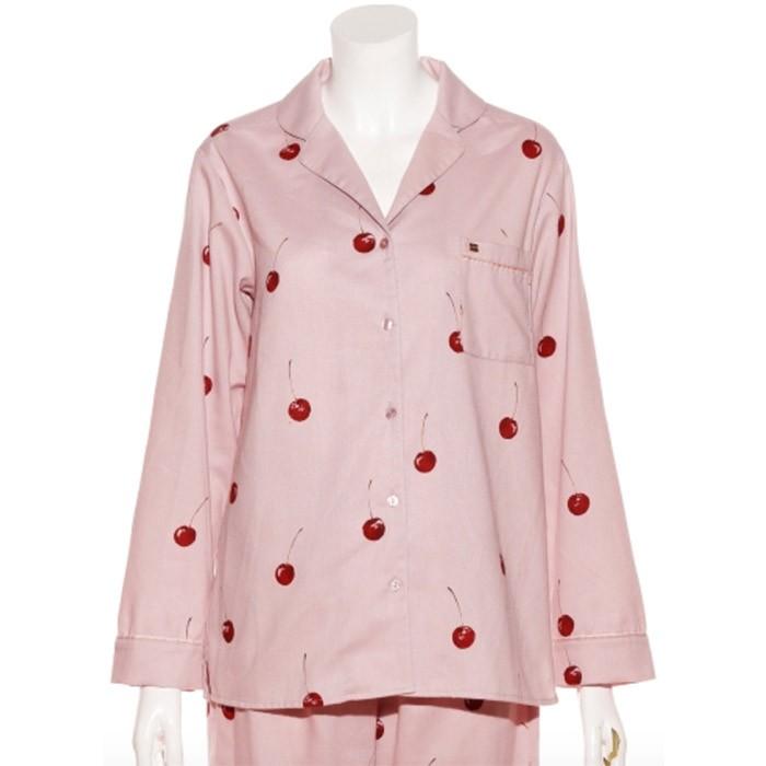 Pwft194241 レディース ジェラート ピケ チェリー柄シャツ Best
