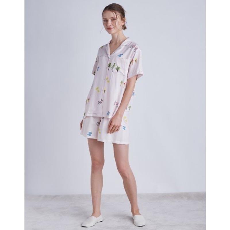 Gelato Pique ジェラートピケ ルームウェア 通販 サマーモチーフシャツ Pwft ジェラピケ レディース 21夏新作 パジャマ トップス プレゼント Pwft セレクトショップムー ヤフー店 通販 Yahoo ショッピング