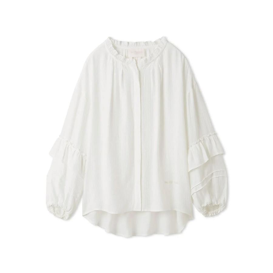 gelato pique ジェラートピケ SPRING フリルブラウス pwft251292