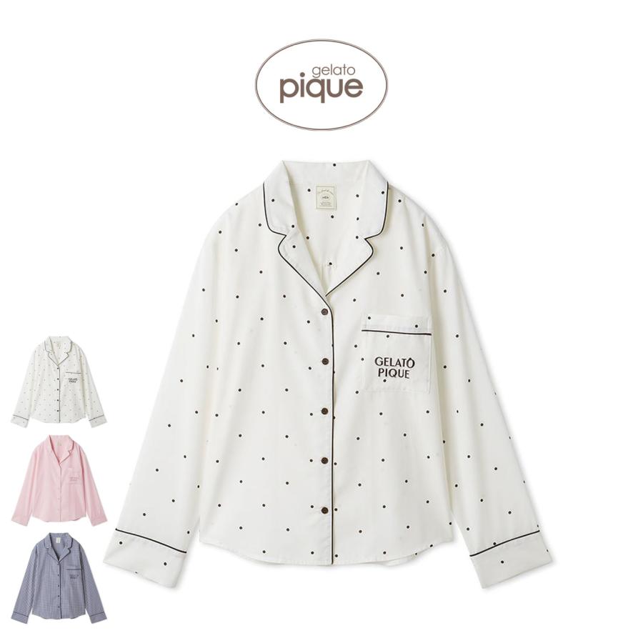 gelato pique（ジェラートピケ） WhiteDay 3柄シャツ pwft261323