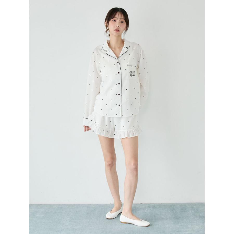 gelato pique（ジェラートピケ） WhiteDay 3柄シャツ pwft261323