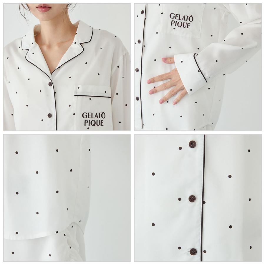 gelato pique（ジェラートピケ） WhiteDay 3柄シャツ pwft261323