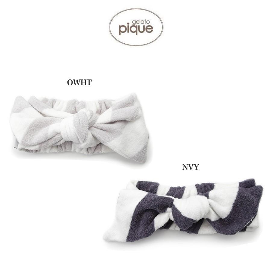 Gelato Pique ジェラートピケ 通販 ボーダーヘアバンド Pwga Segurosaurora Com