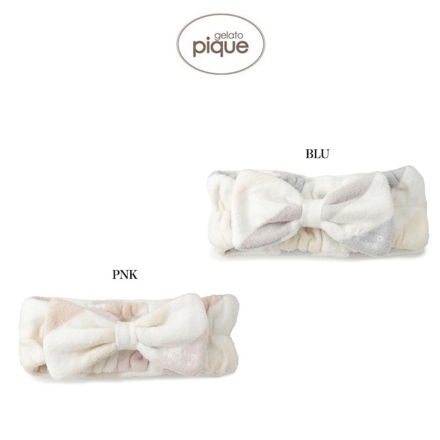 Gelato Pique ジェラートピケ 通販 スムーズィーライト4ボーダーヘアバンド Pwga レディース 21秋冬 21aw バスグッズ