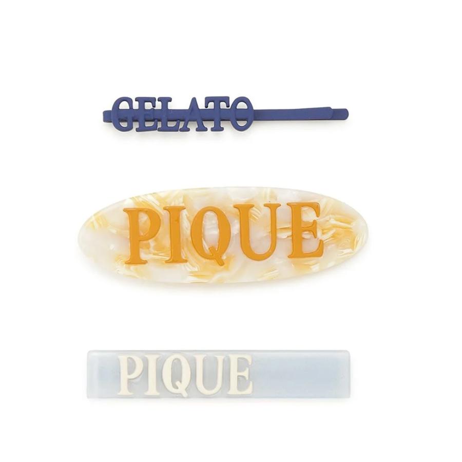 gelato pique - ジェラートピケ テレサ&amp;キラー ヘアクリップ 新品未使用 gelato pique（ジェラートピケ）の「カラフルヘアクリップ（ヘア