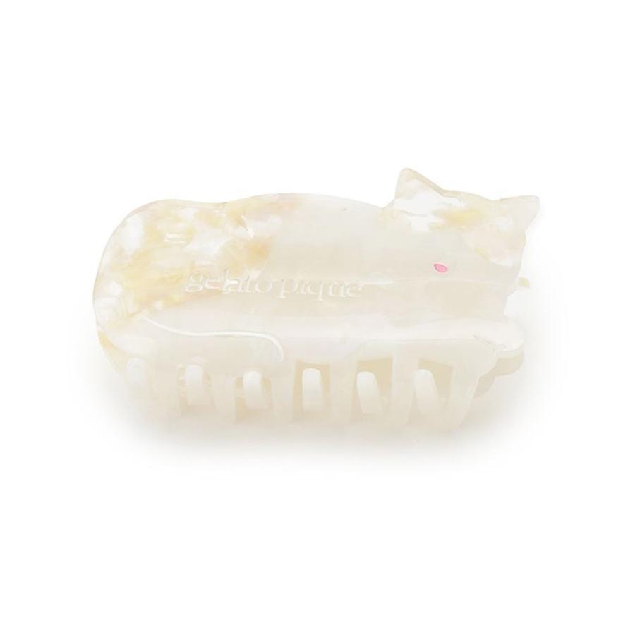 gelato pique（ジェラートピケ） キャットヘアクリップ pwga261609 CAT