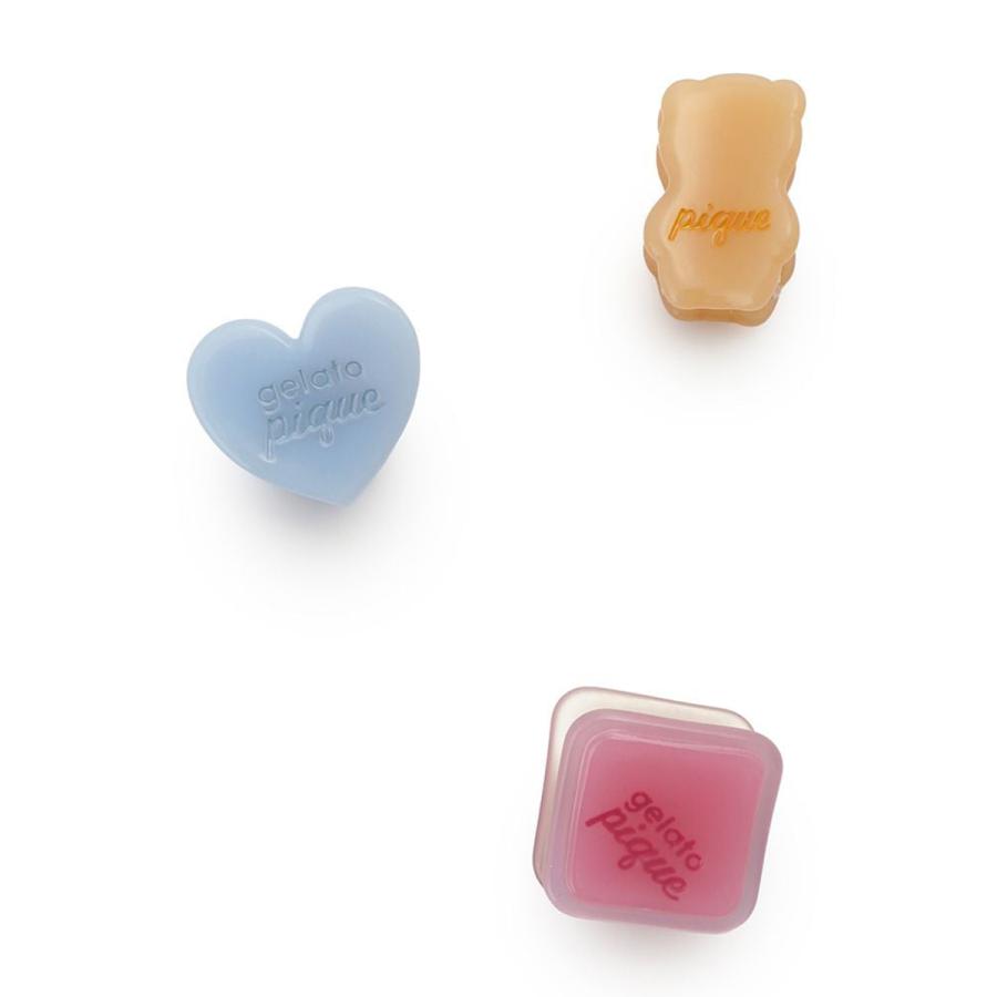 gelato pique❤️新品未使用❤️3点❤️ 蘭（RAN） gelato pique（ジェラートピケ） Valentine ミニヘアクリップ3点セット