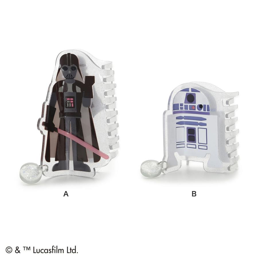 gelatopique⭐︎STARWARS⭐︎ヘアクリップ⭐︎ダースベイダーR2-D2 gelato pique（ジェラートピケ） SALE30%OFF STAR WARS ヘアバンス