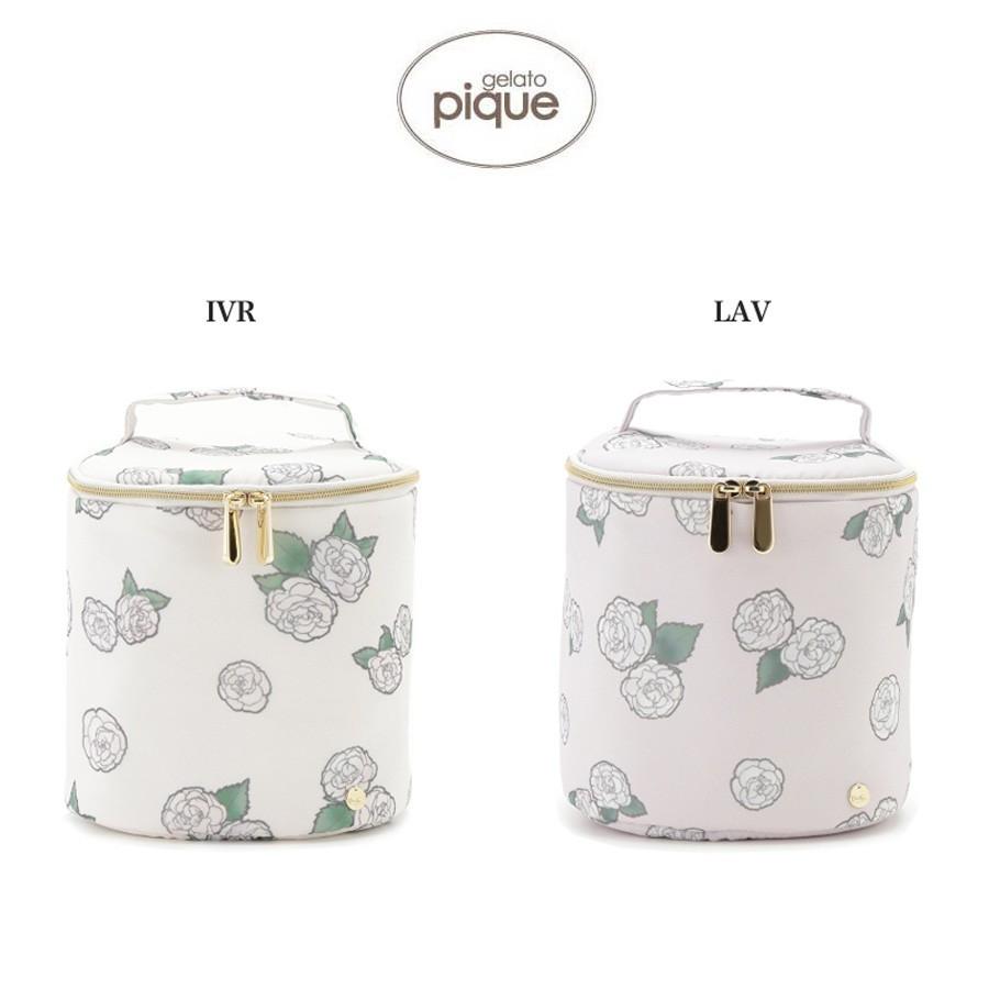 Gelato Pique ジェラートピケ グッズ 通販 ミュシャと椿姫 椿モチーフバニティポーチ Pwgb ジェラピケ 21春 レディース メイクポーチ Pwgb セレクトショップムー 通販 Yahoo ショッピング