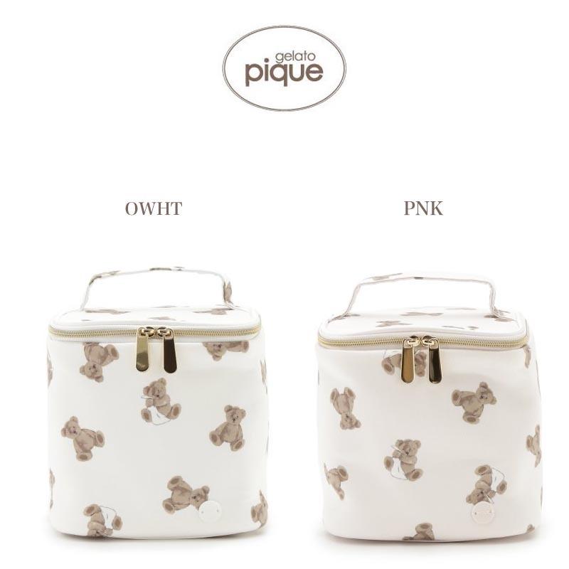 Gelato Pique ジェラートピケ 通販 ベアモチーフバニティポーチ Pwgb メイクポーチ 化粧ポーチ Whiteday ギフト プレゼント Pwgb セレクトショップムー 通販 Yahoo ショッピング