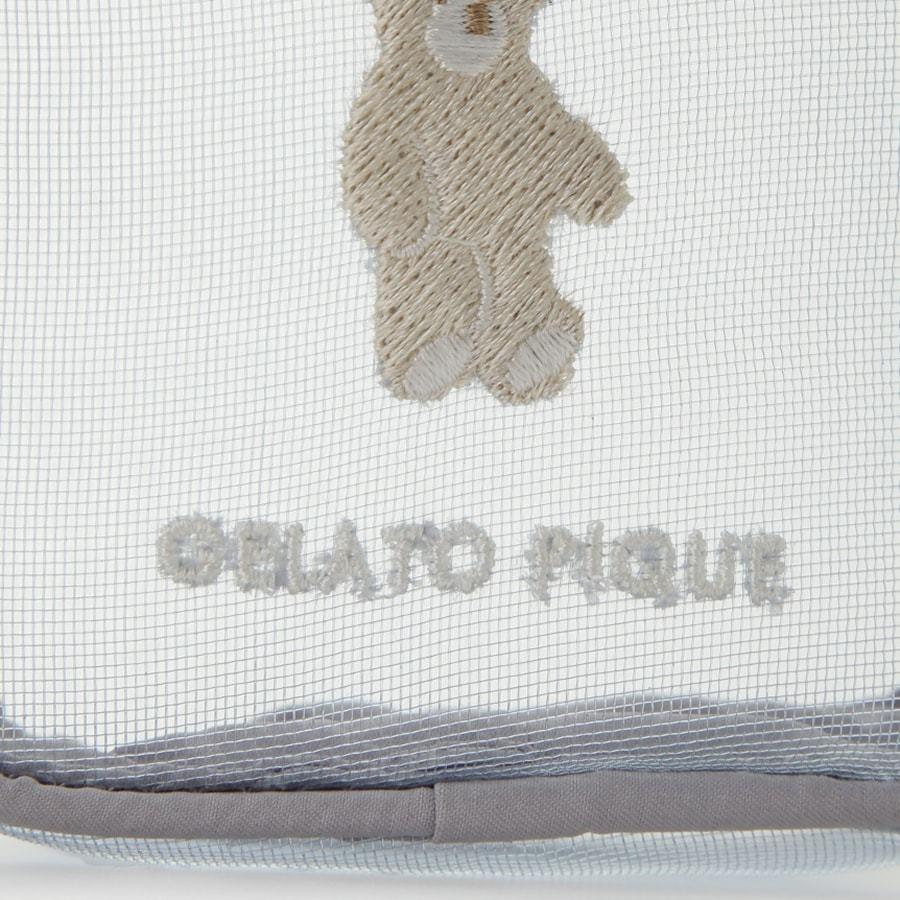 日本人気超絶の ジェラートピケ Gelato Pique 通販 モチーフ刺繍スクエアポーチ Pwgb ジェラピケ レディース メイクポーチ ティッシュポーチ2 970円 Aynaelda Com