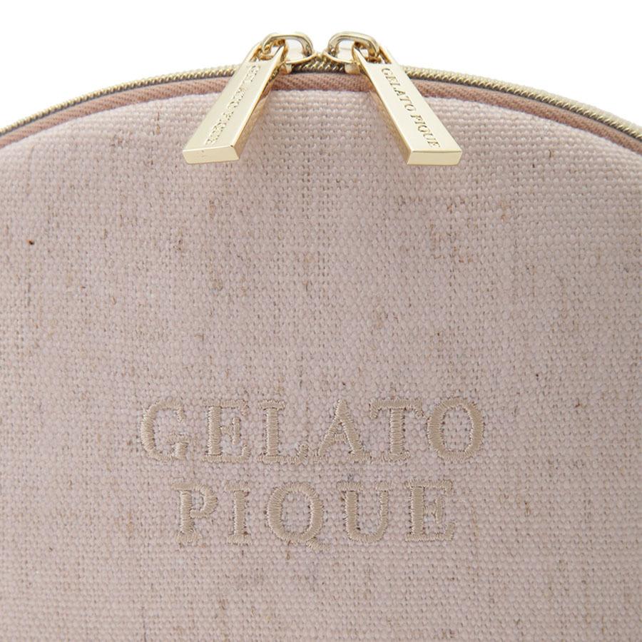 再入荷 Gelato Pique ジェラートピケ 半円型ポーチ Pwgb レディース メイクポーチ 化粧ポーチ アクセサリーポーチ プレゼントにオススメ3 410円 Aynaelda Com