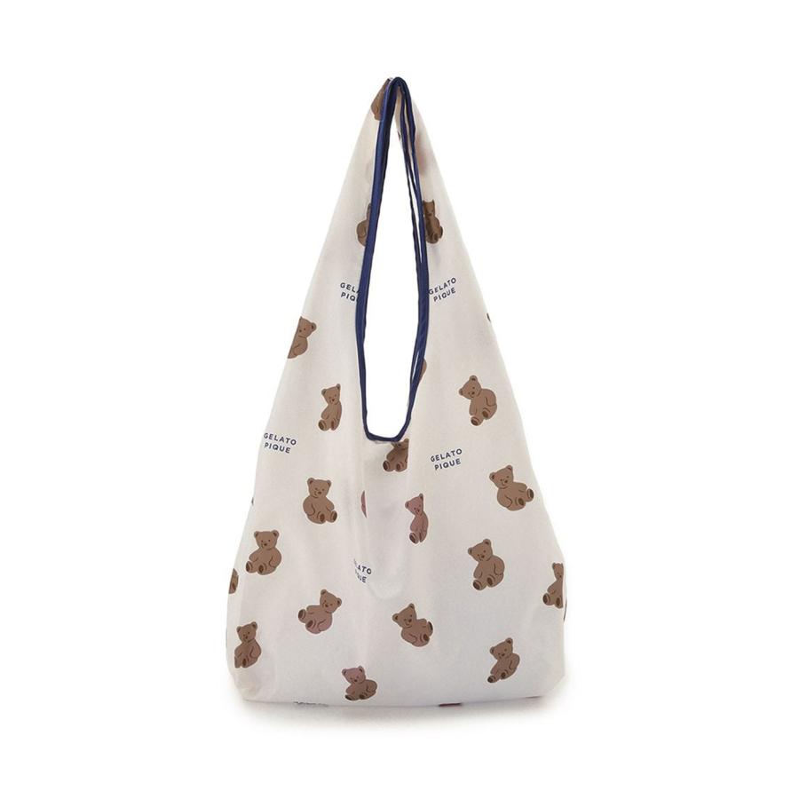 gelato pique ジェラートピケ ベア柄エコバッグM pwgb254704