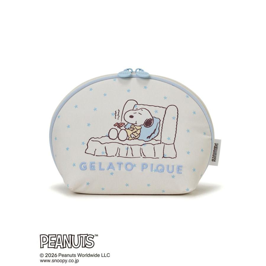 gelato pique（ジェラートピケ） gelato pique PEANUTS 半月型ポーチ