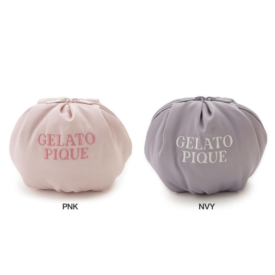 gelato pique（ジェラートピケ） サテン刺繍ポーチ pwgb262646