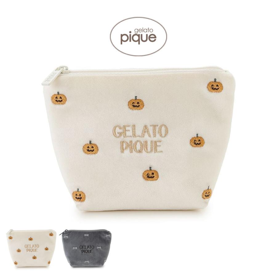 gelato pique（ジェラートピケ） ハロウィン モチーフ刺繍ティッシュ