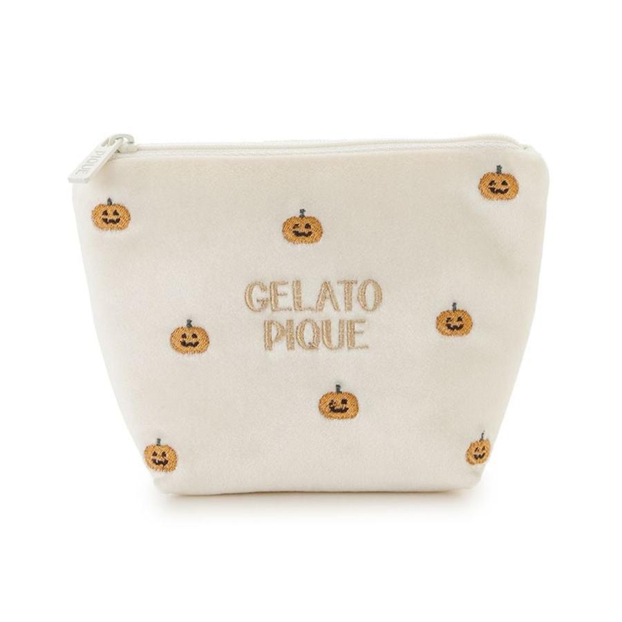 gelato pique（ジェラートピケ） ハロウィン モチーフ刺繍ティッシュ