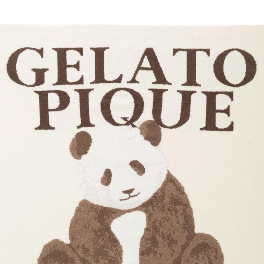 ジェラピケ　パンダ　セットアップ　オンライン限定　新品未使用タグ付き gelato pique ジェラートピケ パンダジャガードブランケット