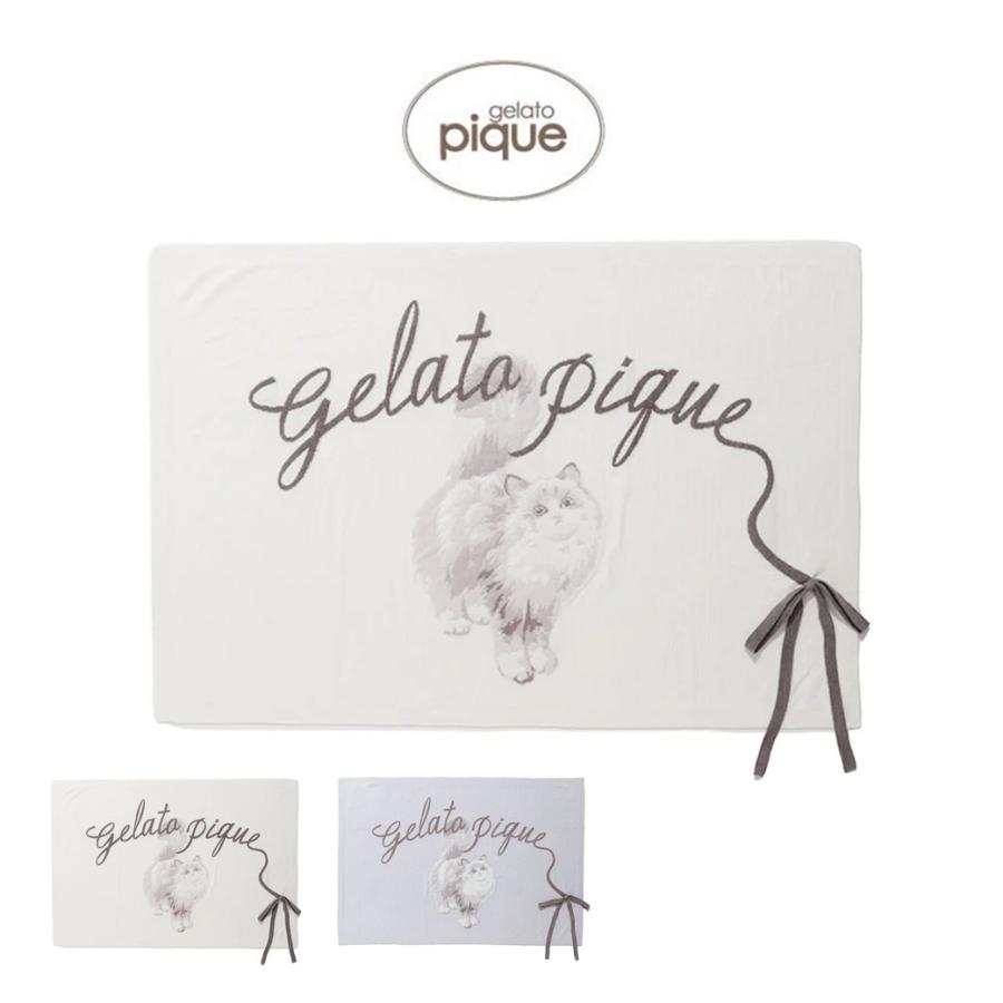 gelato pique ジェラートピケ CATブランケット pwgg252557 gelato pique ジェラートピケ CATブランケット pwgg252557
