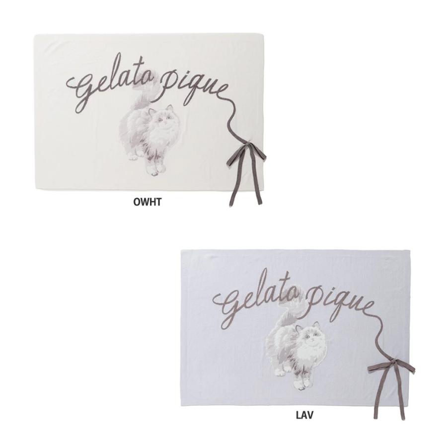 gelato pique ジェラートピケ CATブランケット pwgg252557 gelato pique ジェラートピケ CATブランケット pwgg252557