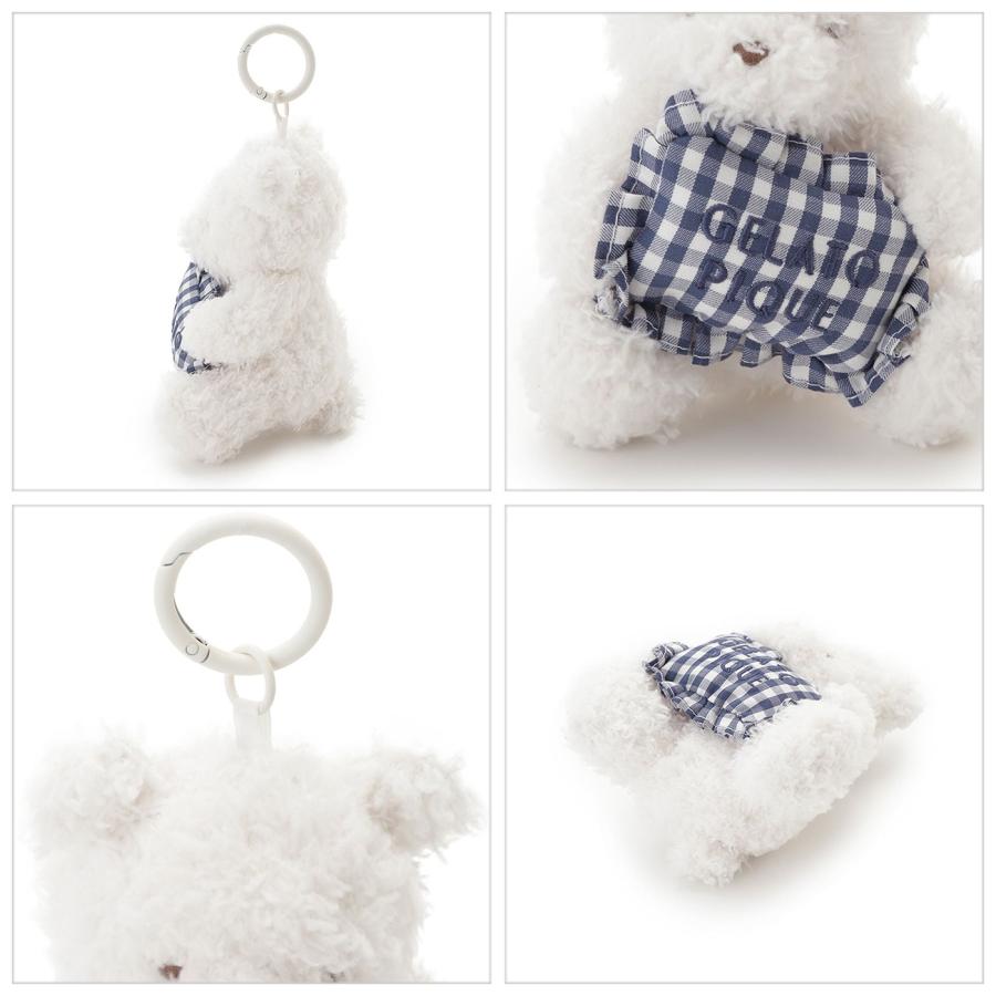 【完売品】gelato pique ベア＆アイス ストラップ　オフホワイト gelato pique（ジェラートピケ） WhiteDay ベアチャーム pwgg261620