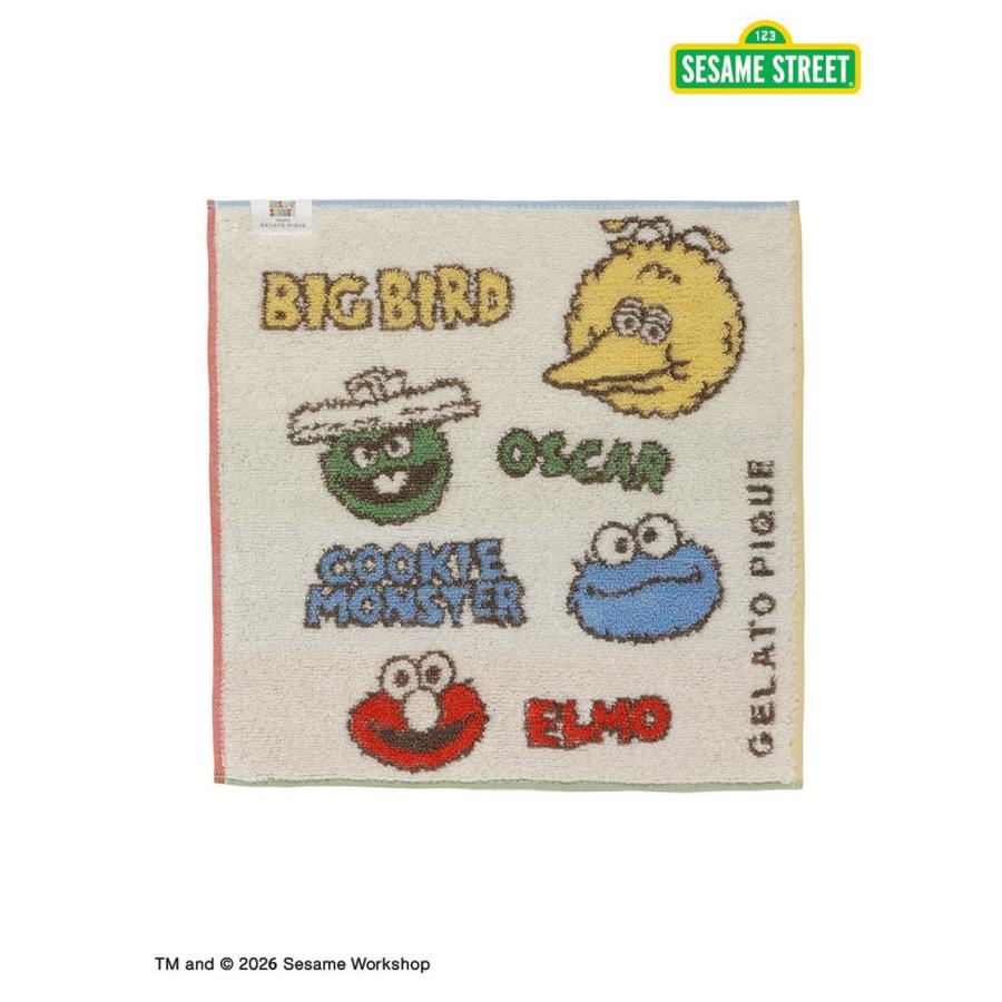 gelato pique（ジェラートピケ） SESAME STREET ハンドタオル