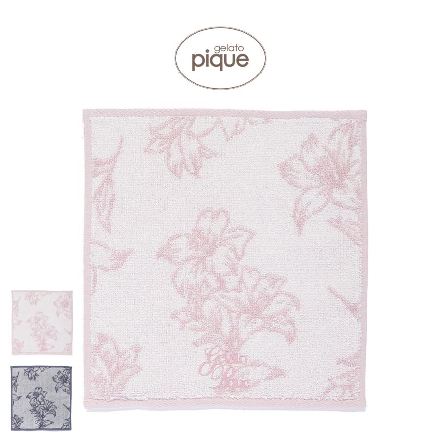 gelato pique（ジェラートピケ） SALE20%OFF フラワーハンドタオル