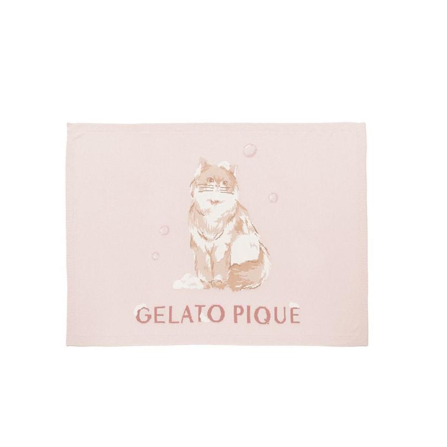 gelato pique（ジェラートピケ） バスタイムCATブランケット