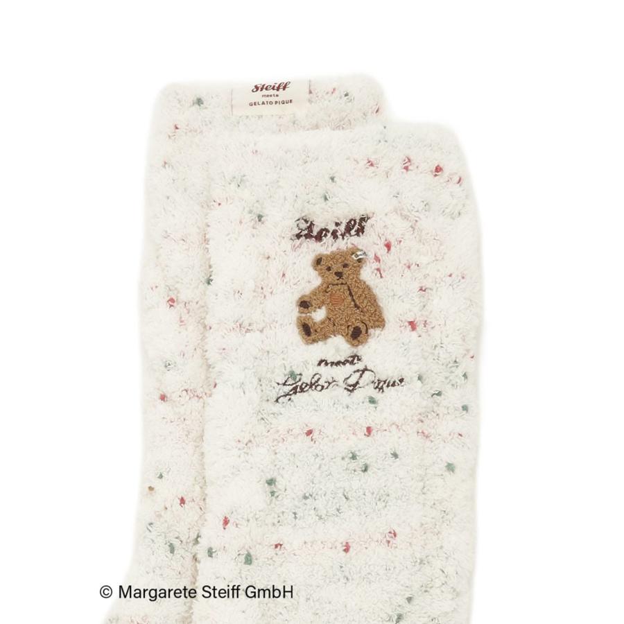 gelato pique（ジェラートピケ） Steiff パウダーネップソックス